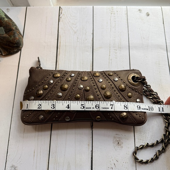 Betsey Johnson | Bronze Studded Wristlet - Picture 7 of 8